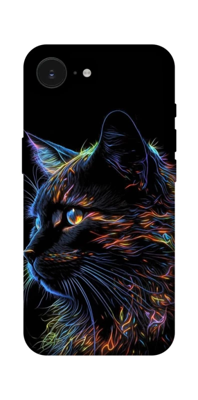 Чохол на Apple iPhone 16e (6.1") Чорний кіт фото 1 з 1