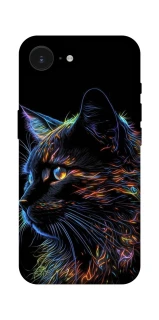Чохол на Apple iPhone 17e (6.1") Чорний кіт фото 1 з 1