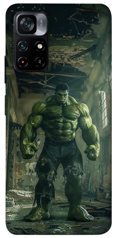 Чохол на Xiaomi Poco M4 Pro 5G Angry Hulk фото 1 з 1