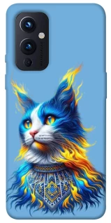 Чехол на OnePlus 9 Кот патриот фото 1 из 1
