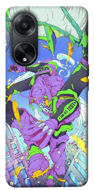 Чохол на Oppo A58 4G Євангеліон v2 фото 1 з 1