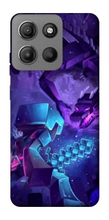 Чехол на Motorola Moto G15 Power Minecraft dragon фото 1 из 1