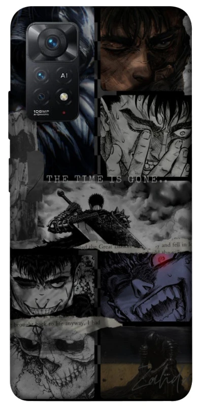 Чехол на Xiaomi Redmi Note 11 Pro 4G/5G Berserk collage ver.3 фото 1 из 1