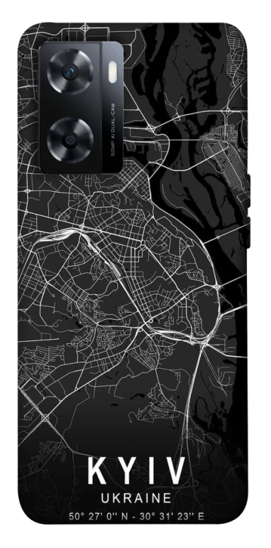 Чохол на OnePlus Nord N20 SE Kyiv map фото 1 з 1