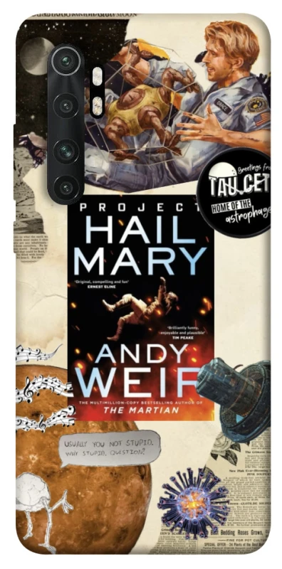 Чохол на Xiaomi Mi Note 10 Lite Project Hail Mary ver.2 фото 1 з 1