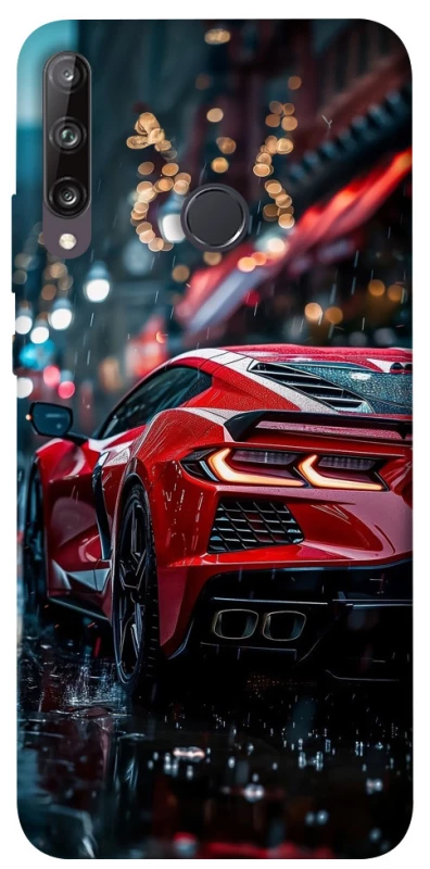 Чехол на Huawei P40 Lite E Red sports car фото 1 из 1
