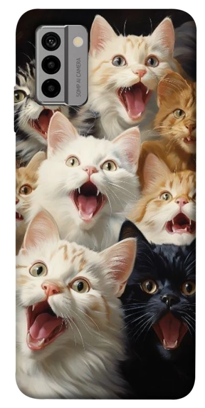 Чехол на Nokia G22 Коты фото 1 из 1