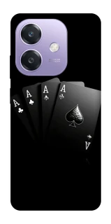 Чохол на Oppo A40m Black Cards фото 1 з 1