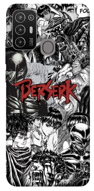Чехол на ZTE Blade A52 Berserk Collage фото 1 из 1