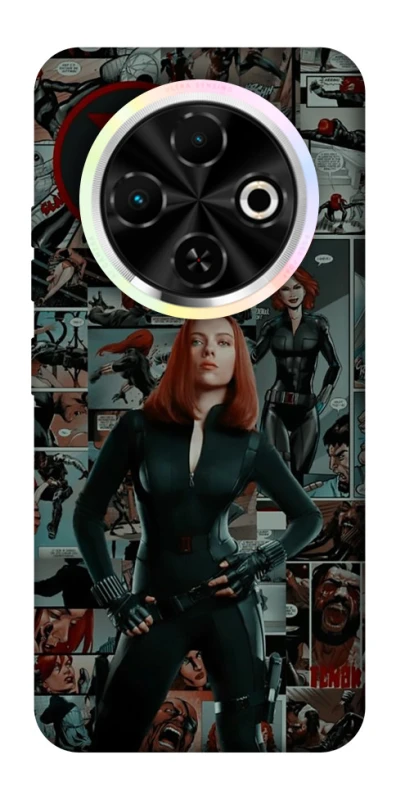 Чехол на TECNO Spark 30C Black Widow фото 1 из 1