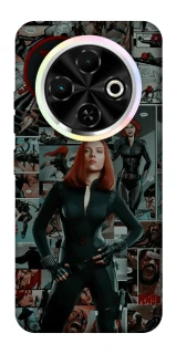 Чохол на TECNO Spark 30C Black Widow фото 1 з 1