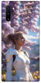 Чехол на Samsung Galaxy Note 10 Plus Cyber space girl ver.1 фото 1 из 1