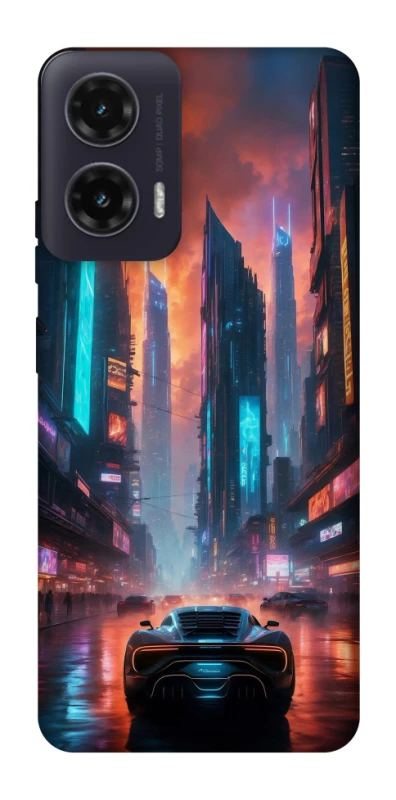 Чохол на Motorola Moto G35 Cyber city фото 1 з 1