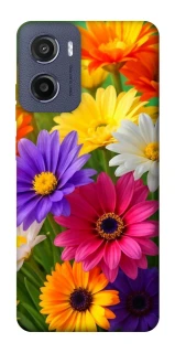 Чохол на Motorola Moto E15 Flowers v32 фото 1 з 1