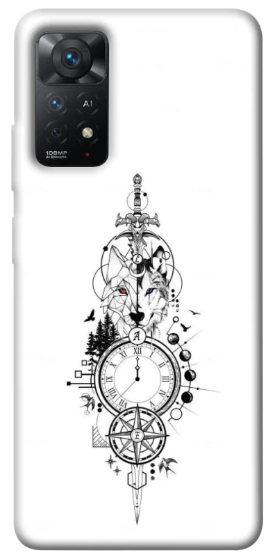 Чохол на Xiaomi Redmi Note 11 Pro 4G/5G Tattoo ver.8 фото 1 з 1