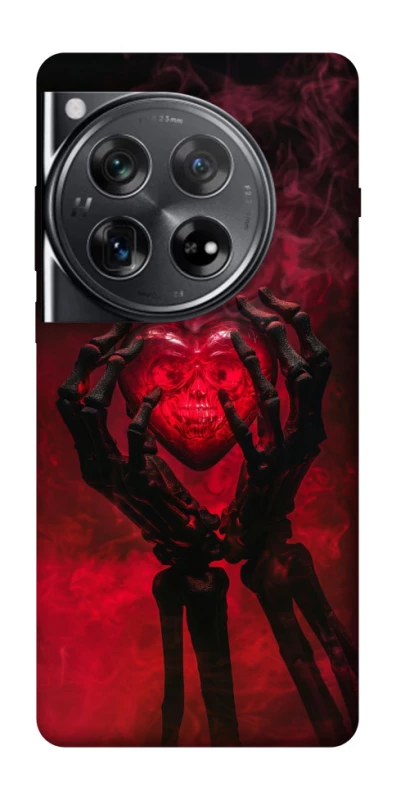 Чохол на OnePlus 12 Heart in the hands of a skeleton фото 1 з 1