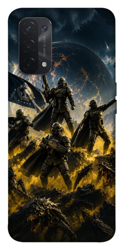 Чохол на Oppo A54 5G / A74 5G HELLDIVERS фото 1 з 1