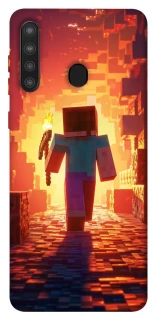 Чехол на Samsung Galaxy A21 Minecraft adventure фото 1 из 1