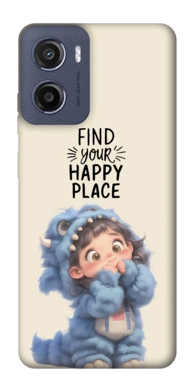 Чохол на Motorola Moto G05 Happy Place фото 1 з 1