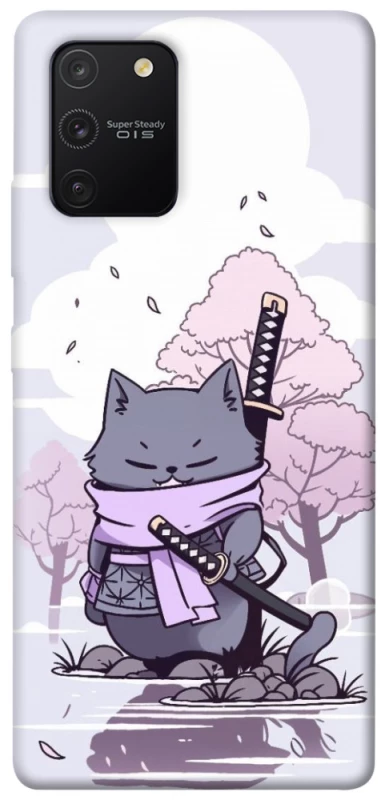 Чехол на Samsung Galaxy S10 Lite Samurai cat фото 1 из 1