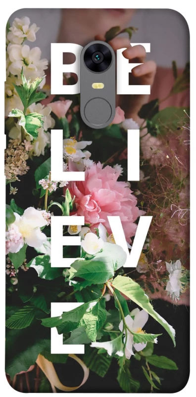 Чехол на Xiaomi Redmi 5 Plus / Redmi Note 5 (Single Camera) Believe фото 1 из 1