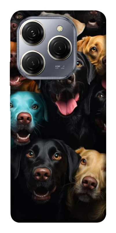 Чехол на TECNO Spark 20 Pro Собаки фото 1 из 1