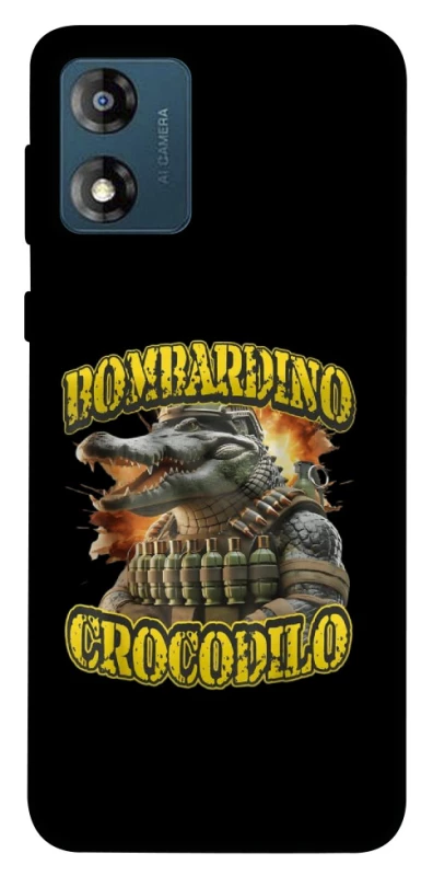 Чохол на Motorola Moto E13 Bombardino Crocodilo фото 1 з 1