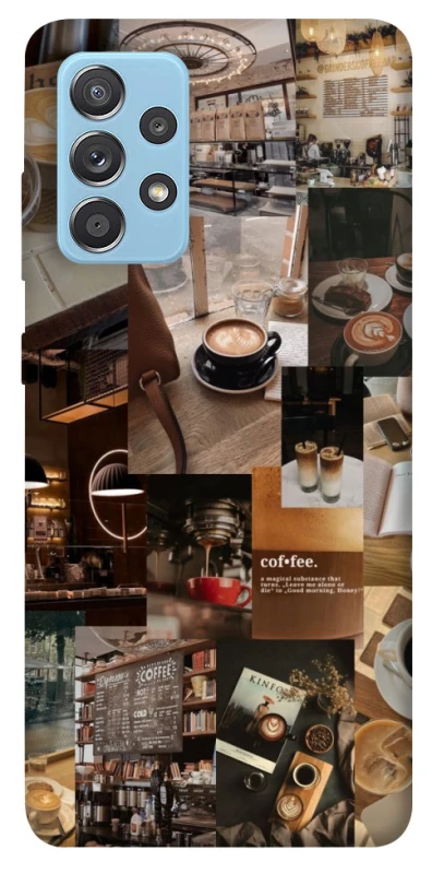 Чохол на Samsung Galaxy A52 4G / A52 5G Coffee collage ver.2 фото 1 з 1