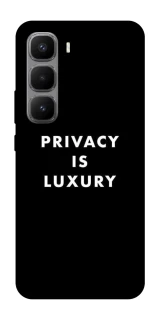 Чехол на Infinix Hot 60 Pro+ Privacy is luxury фото 1 из 1