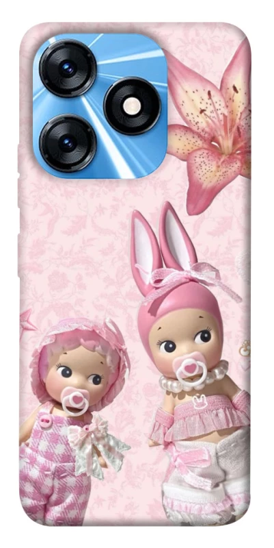 Чохол на TECNO Spark 10 Vintage Blossom Twins фото 1 з 1