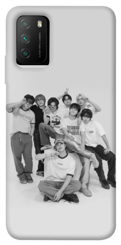 Чехол на Xiaomi Poco M3 Stray Kids All Around фото 1 из 1