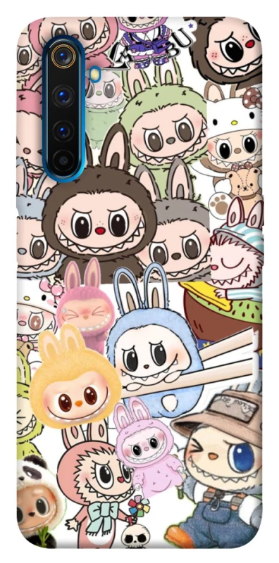 Чохол на Realme 6 Pro All Labubus фото 1 з 1