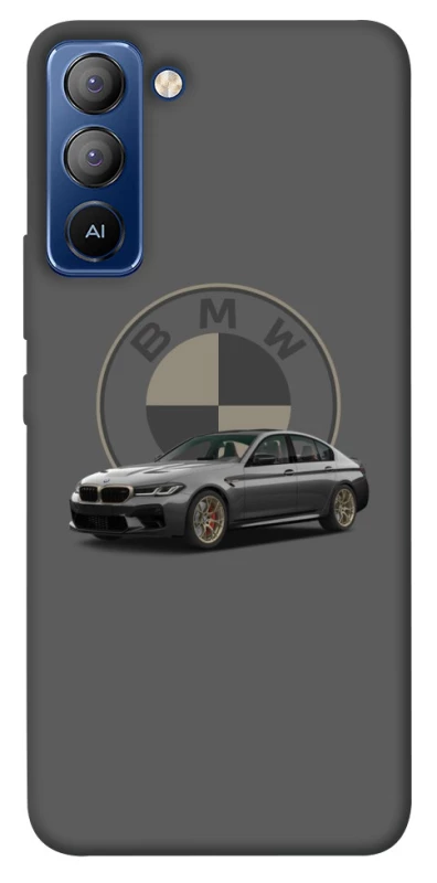 Чехол на TECNO Pop 5 LTE BMW grey v2 фото 1 из 1