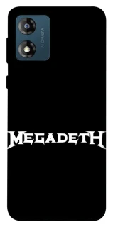 Чохол на Motorola Moto E13 Megadeth logo фото 1 Чохол на Motorola Moto E13 Megadeth logo фото 1 з 1