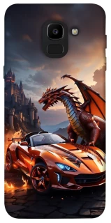 Чохол на Samsung J600F Galaxy J6 (2018) Сar and dragon фото 1 з 1