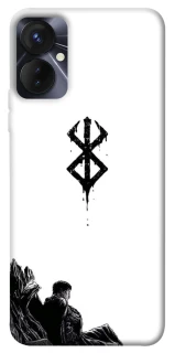 Чехол на TECNO Spark 9 Pro berserk white фото 1 из 1