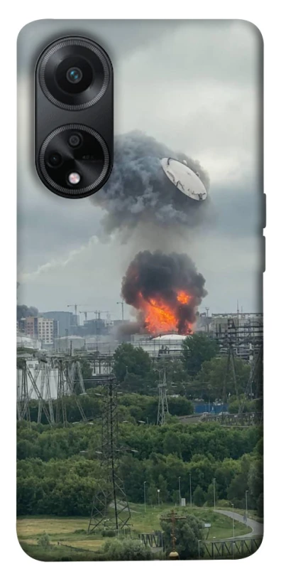 Чохол на Oppo A58 4G Moscow never sleeps ver.4 фото 1 з 1
