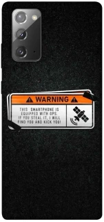 Чохол на Samsung Galaxy Note 20 Warning фото 1 з 1