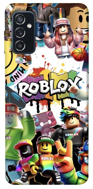 Чохол на Samsung Galaxy M52 Roblox Characters Collage фото 1 з 1