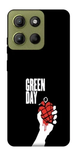 Чехол на Motorola Moto G15 4G Green Day logo фото 1 Чехол на Motorola Moto G15 4G Green Day logo фото 1 из 1