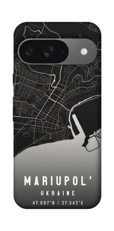 Чехол на Google Pixel 10 Mariupol map фото 1 из 1