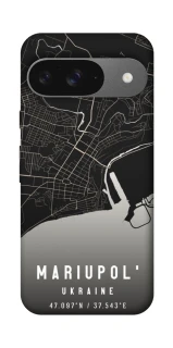 Чехол на Google Pixel 10 Mariupol map фото 1 из 1