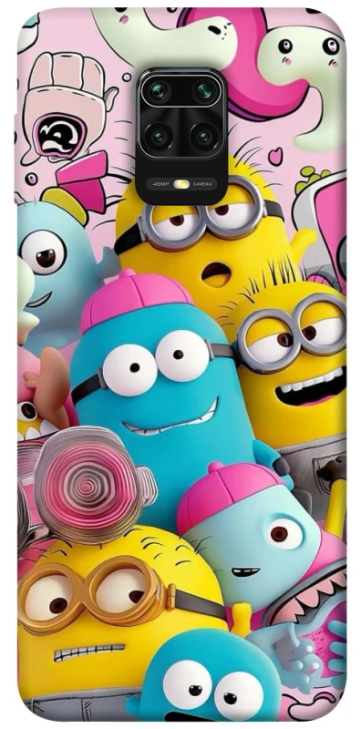 Чехол на Xiaomi Redmi Note 9s / Note 9 Pro / Note 9 Pro Max Minions ver.1 фото 1 из 1
