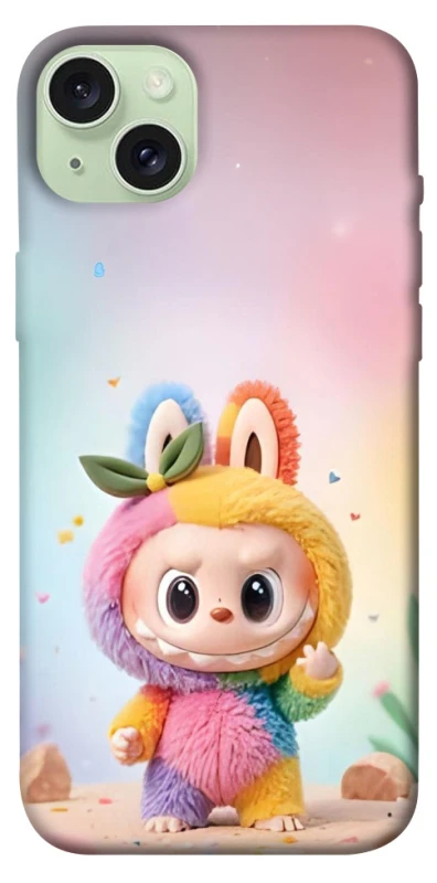Чехол на Apple iPhone 15 Plus (6.7") Labubu colored фото 1 из 1