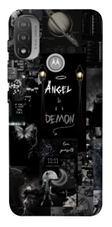 Чохол на Motorola Moto E20 Angel & Demon фото 1 з 1