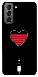 Чохол на Samsung Galaxy S21 FE Charge your heart фото 1 з 1