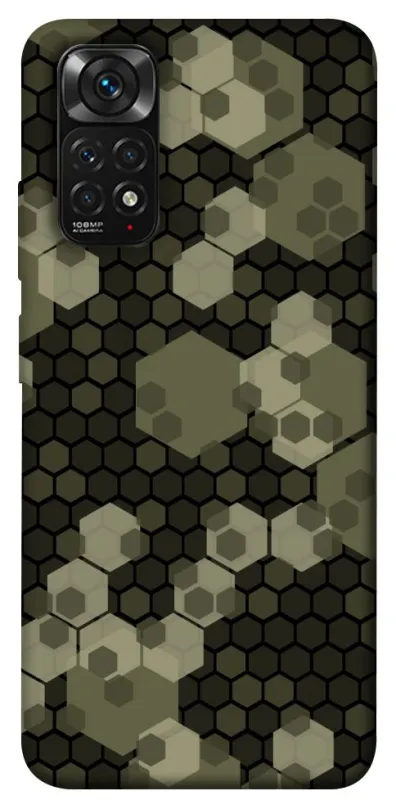 Чохол на Xiaomi Redmi Note 11 (Global) / Note 11S Camouflage v9 фото 1 з 1