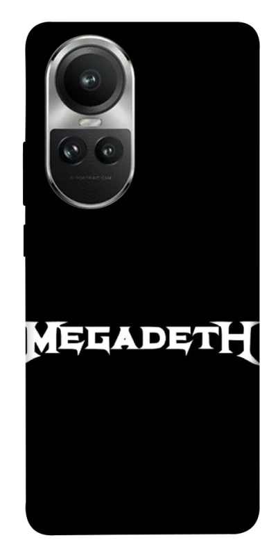Чехол на Oppo Reno 10 Megadeth logo фото 1 Чехол на Oppo Reno 10 Megadeth logo фото 1 из 1
