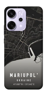 Чехол на Oppo Reno 14 Pro Mariupol map фото 1 из 1