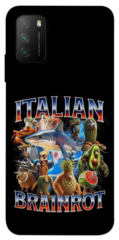 Чехол на Xiaomi Poco M3 Italian Brainrot фото 1 из 1